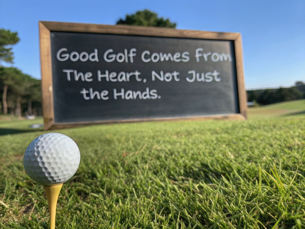 Clever Golf Quotes