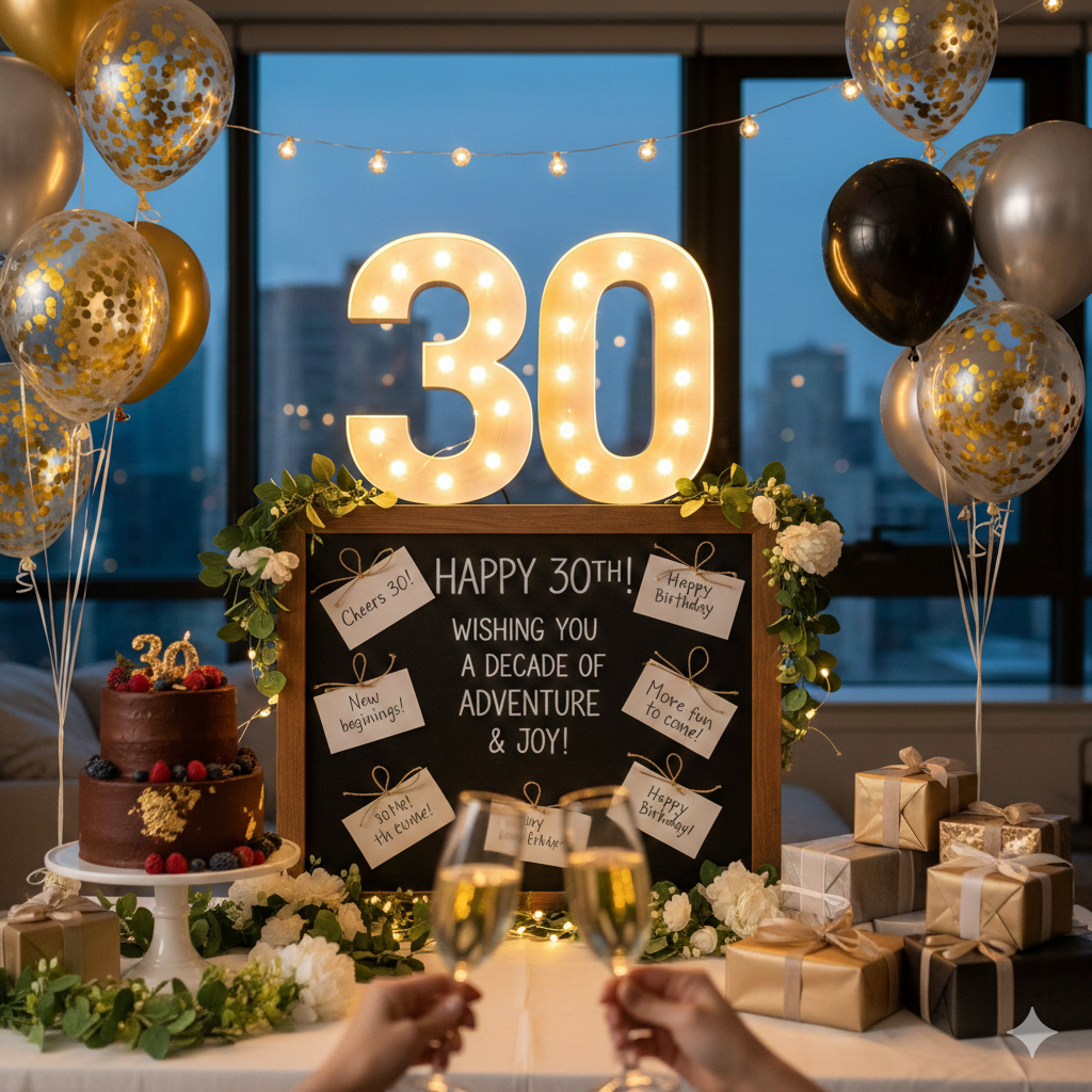 30th Birthday Wishes