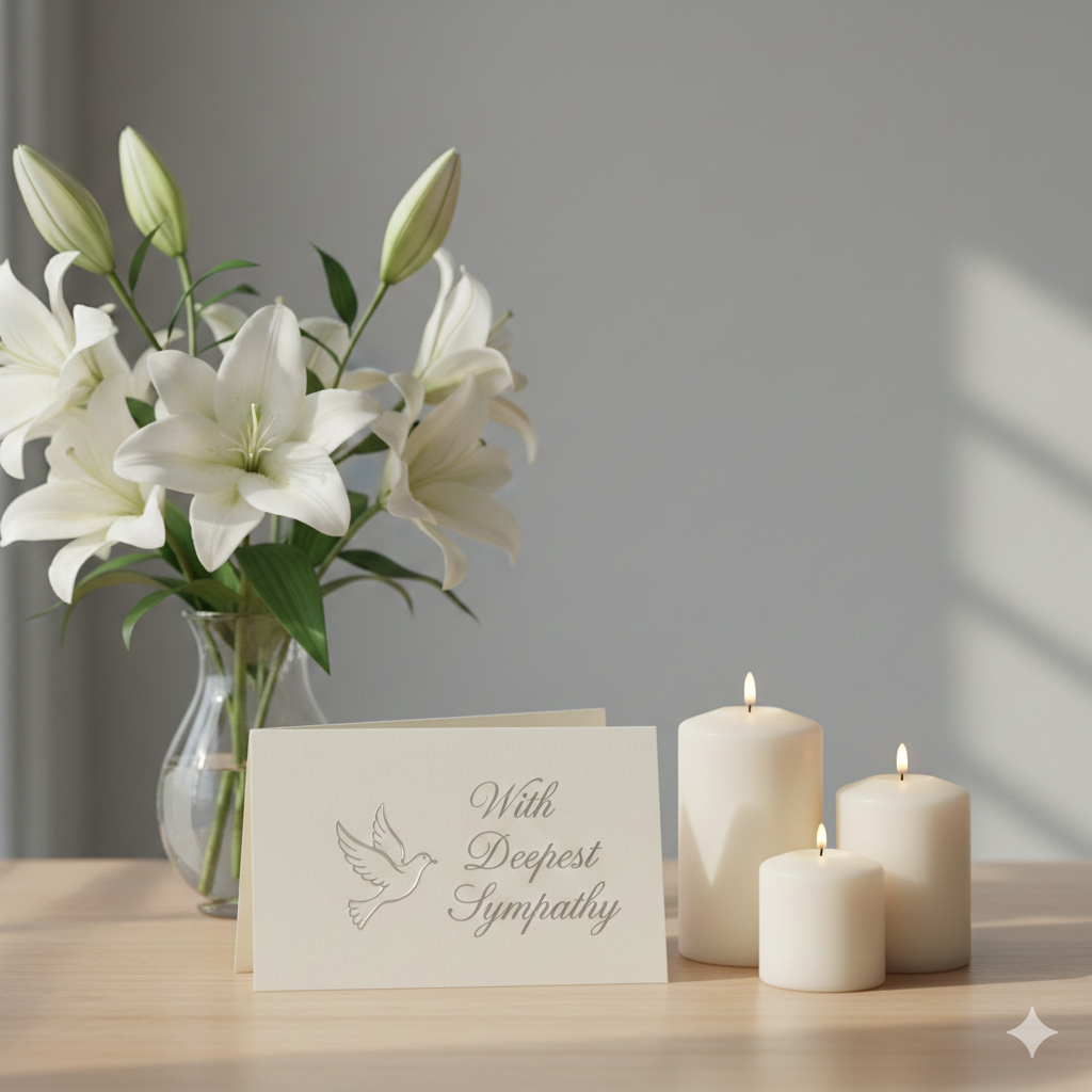 funeral thank you message from family